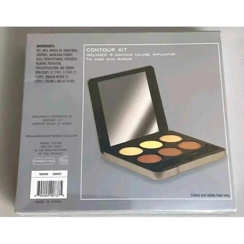 ME Makeover Essentials Contour Kit - 6 Shades w/Applicator‎ & Mirror Free Ship